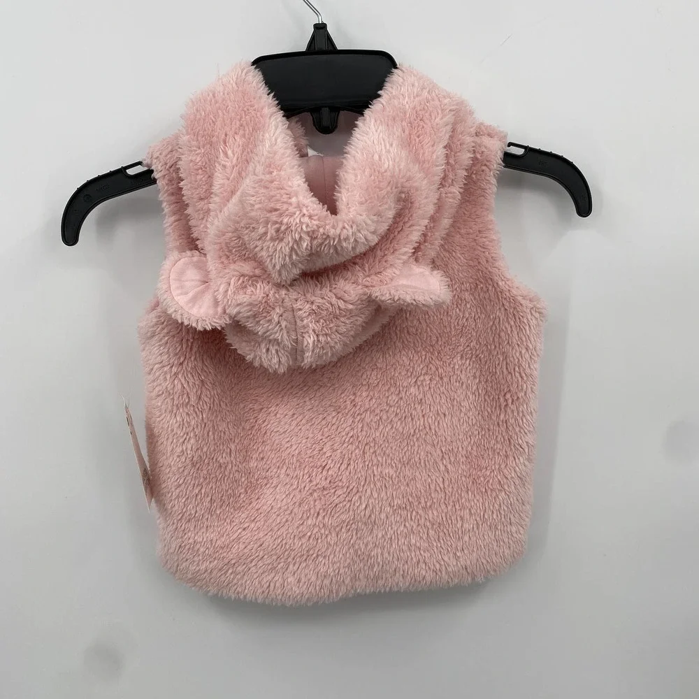 Harper Canyon Toddler Girl's Faux Fur Vest Size 18 months - Picture 2 of 5